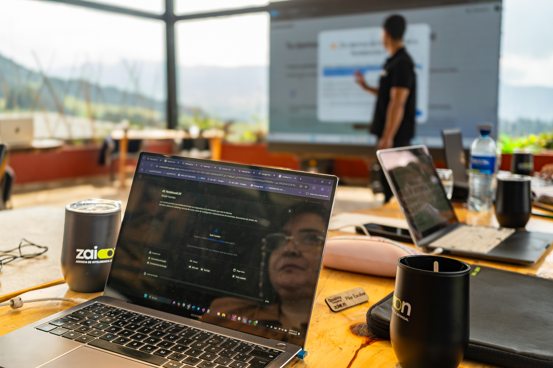 Fotos reales del Bootcamp IA en Neusa