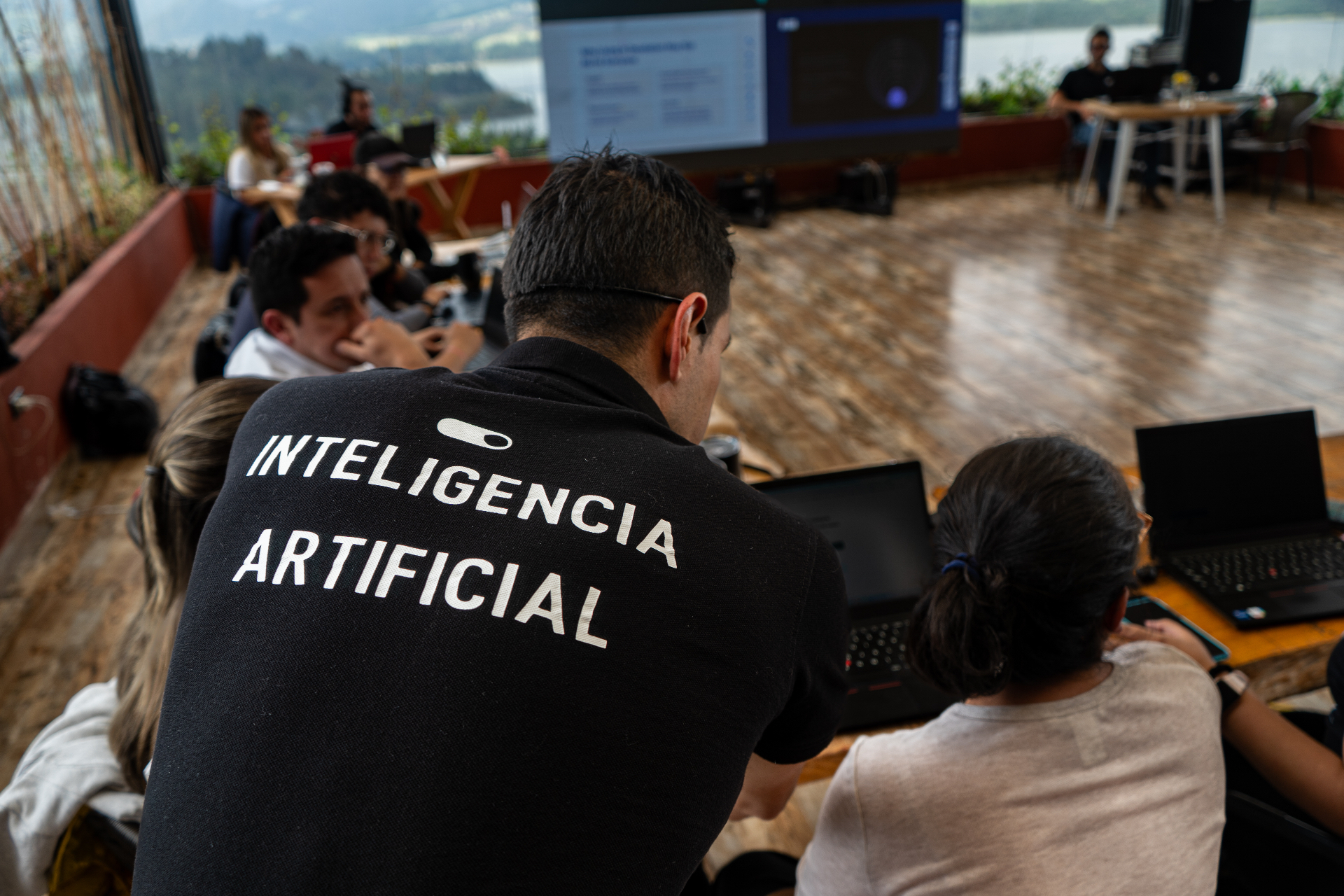 Fotos reales del Bootcamp IA en Neusa
